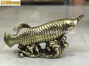 Cá Rồng bằng đồng cao 21cm