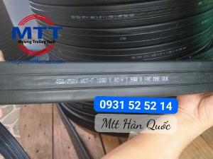 Cáp điện dẹt cầu trục 16mm x 4c + 1.5mm x 10c