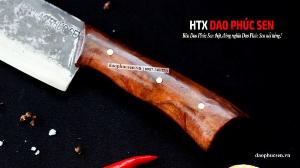 Dao phúc sen DAO THÁI 18 cán ốp nu nghiến