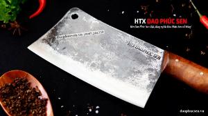 Dao phúc sen DAO CHẶT GÀ MỚI cán ốp nu nghiến
