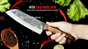 Dao phúc sen DAO THÁI KIỂU 05 cán ốp cẩm
