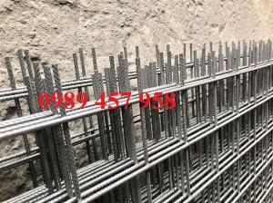 Lưới Thép hàn phi 8 dạng gân ô 200x200, Lưới thép phi 10 ô 100x200, 200x200, phi 12 ô 200x200