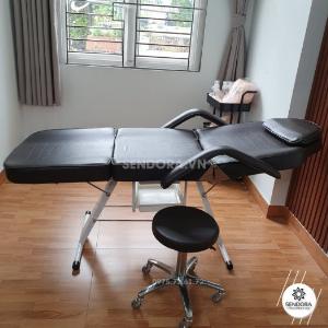 Giường phun xăm cao cấp 3558 – Màu nâu