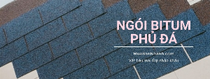 Tấm lợp bitum kiểu dáng hình chữ nhật màu xanh