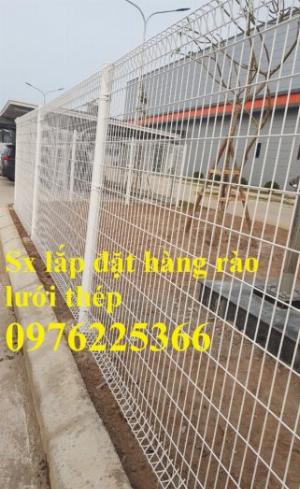 Hàng rào lưới thép sơn tĩnh điện D3, D4, D5, D6