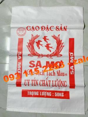 Bao đựng lúa gạo 5kg, 10kg, 25kg, 50kg mùa vụ Đông Xuân
