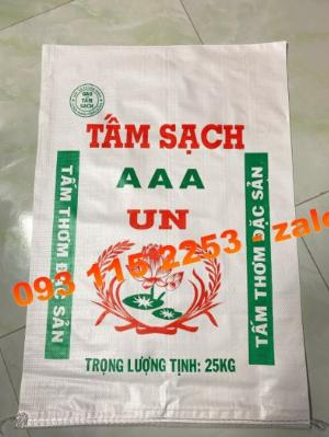 Bao đựng lúa gạo 5kg, 10kg, 25kg, 50kg mùa vụ Đông Xuân