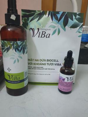 Nước xịt khoáng - khoáng tươi viba chai 100ml