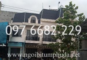 Tấm lợp bitum phủ đá nhập khẩu từ châu âu