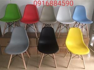 Bàn ghế nhựa chân gỗ giá rẻ