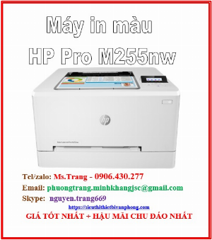 Máy in laser màu HP PRO M255nw giá rẻ nhất