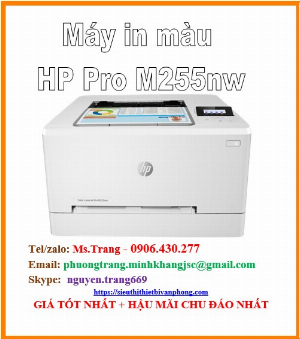 Máy in laser màu HP PRO M255nw giá rẻ nhất