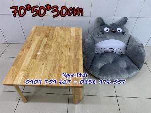 Bàn gỗ ngồi bệt trà sữa, cafe, quán ăn - NGỌC PHÁT