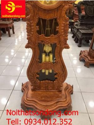 Đồng hồ cây gỗ hương giá rẻ