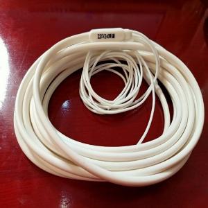 Điện trở Dây điện trở xả ống silicone, màu trắng, tròn, dài 6m 220V- 240W