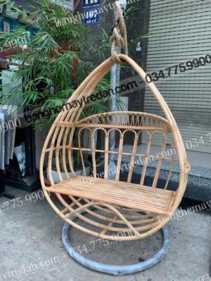 Xích đu treo bằng mây tự nhiên - Mây Tre Lục Bình