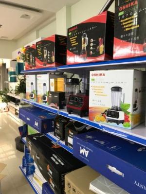 Máy xay nào phù hợp để mở cửa hàng,máy xay đa năng Oshika Nhật Bản có linh kiện thay thế trọn đời