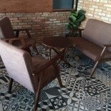 Bộ bàn ghế sofa gô cafe giá tại xưởng