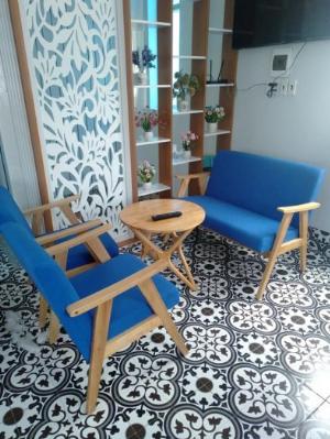 Bộ bàn ghế sofa gô cafe giá tại xưởng
