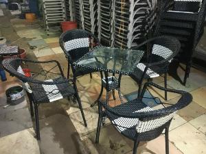 Ghế cafe mây nhựa HGH.2
