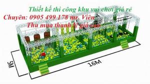 Mãu thiết kế - thi công khu vận động liên hoàn sasuke chất lượng - hiện đại nhất