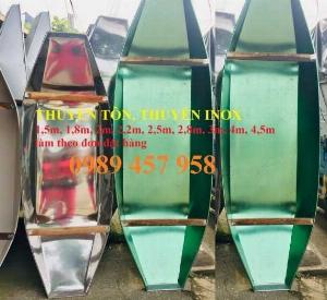 Thuyền tôn, Thuyền inox chở 2-3 người, Thuyền tôn giá rẻ