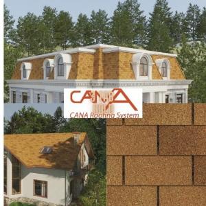 Ngói lợp nhà từ Hàn Quốc - Ngói Bitum CANA - Biên Dạng Đồng Phẳng