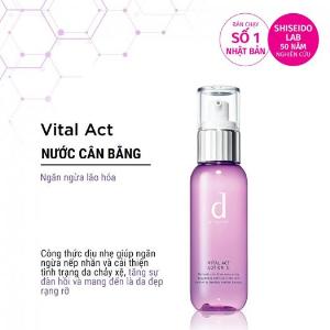 Nước cân bằng D Program ngăn ngừa lão hóa da Vital Act Lotion I 125ml