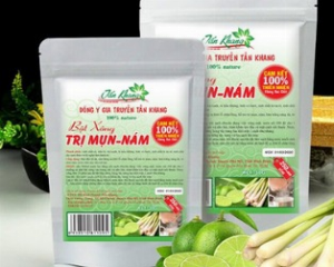 Bột xông trị mụn nám Tấn Khang