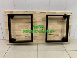 Bàn ngồi bệt trà sữa - Bàn gỗ - NGỌC PHÁT
