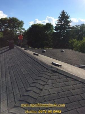 Tấm lợp bitum giả đá màu BTM shingles nhập khẩu thổ nhĩ kỳ