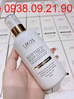 Kem dưỡng trắng chống nắng Body Likos mẫu 2021