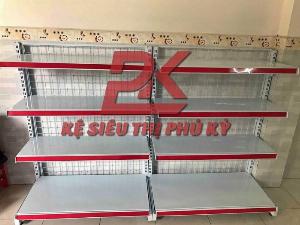 Kệ lưng lưới - Kệ siêu thị Phú Kỳ