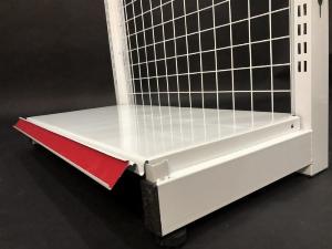 Kệ siêu thị áp tường (1 mặt) – Dài 120 x Rộng 35 x Cao 180 x 5 tầng