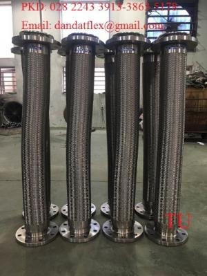 Ống mềm bọc inox-khớp giãn nở-bù trừ giãn nở nhiệt-khớp giãn nở inox-ống mềm inox