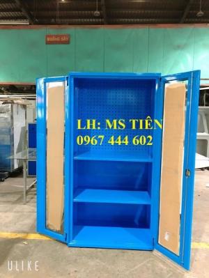 Tủ chứa dụng cụ vật tư có vách treo dụng cụ