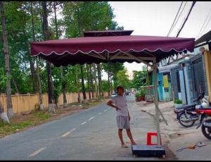 Dù lệch tâm vuông giá xưởng