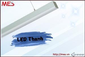 Đèn Led thanh treo 3 mặt chiếu 24W 1m2 chất lượng cao