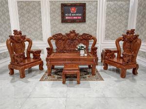 Bộ Bàn Ghế Nghê Đỉnh Lưỡng Phụng