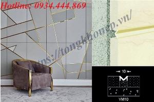 Nẹp Nhôm trang trí VM10
