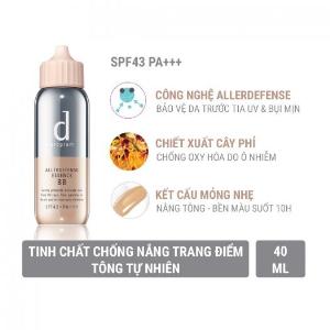 Tinh chất chống nắng trang điểm D Program dành cho da nhạy cảm Allerdefense Essence BB 40ml