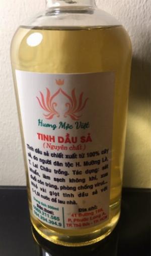 Tinh dầu sả nguyên chất