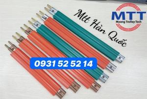 Phụ kiện ray điện hàn quốc myungshin dành cho cầu trục