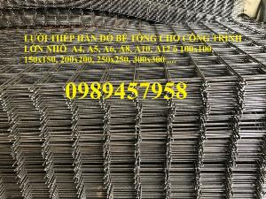 Nhà sản xuất Lưới thép hàn chập phi 6 ô 200x200, D6 200*200, A6 200*200