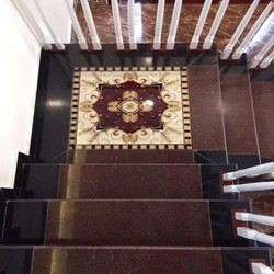 Chiếu nghỉ cầu thang- gạch thảm