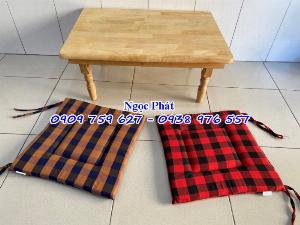 Nệm Ngồi Giá Rẻ. Nệm Ngồi Bệt Trà Sữa. Gối Tựa Lưng - NGỌC PHÁT