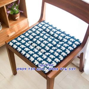 Nệm ngồi ghế gỗ. Nệm lót ngồi. Đệm ngồi. Đệm ngồi bệt - NGỌC PHÁT