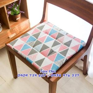Nệm ngồi ghế gỗ. Nệm lót ngồi. Đệm ngồi. Đệm ngồi bệt - NGỌC PHÁT