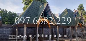 Tấm lợp bitum phủ đá cao cấp nhập khẩu từ châu âu