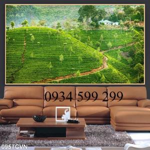 Tranh gạch men-gạch ốp lát phong cảnh quê hương